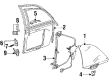 Diagram for 1987 Audi 5000 Quattro Door Lock - 443-837-016-L