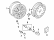 Diagram for 2021 Audi S8 Alloy Wheels - 4N0-601-025-BF