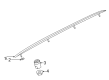 Diagram for 2020 Audi A4 allroad Weather Strip - 8W9-860-152-B