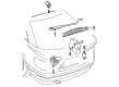 Diagram for 1990 Audi Coupe Quattro Windshield Wiper Motors - 895-955-713