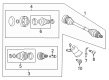 Diagram for 2023 Audi Q5 PHEV Axle Shaft - 80A-501-203-J