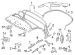 Diagram for 2022 Audi TT RS Quattro Sunroof Motor - 8S7-871-601