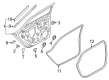 Diagram for 2020 Audi A4 allroad Weather Strip - 8W9-833-721-C