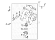 Diagram for 2010 Audi A5 Quattro Water Pump Gasket - 06J-121-119-C