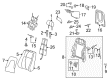 Diagram for 2014 Audi RS5 Seat Cushion Pad - 8T0-881-293