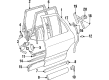 Diagram for 1993 Audi 90 Quattro Window Channel - 893-839-439-D-01C