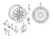 Diagram for 2020 Audi SQ5 Alloy Wheels - 80A-601-025-AC