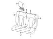 Diagram for 2007 Audi Q7 Seat Cushion Pad - 4L0-885-375-A