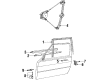 Diagram for 1987 Audi Coupe Weather Strip - 855-837-479