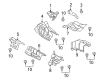Diagram for 2009 Audi A5 Quattro Exhaust Heat Shield - 8K1-804-163-A