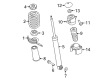 Diagram for 2014 Audi RS5 Shock Absorber - 8F0-513-035-M