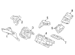 Diagram for 2020 Audi A4 Exhaust Heat Shield - 8W0-804-173-C