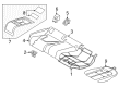 Diagram for 2014 Audi RS5 Seat Cushion Pad - 8T0-885-375-J