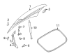 Diagram for 2010 Audi TTS Quattro Weather Strip - 8J7-827-705-A
