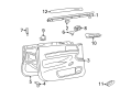 Diagram for 1998 Audi A4 Quattro Door Moldings - 8D0-867-409-P-37M