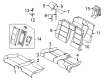 Diagram for 2005 Audi A4 Quattro Seat Cushion Pad - 8H0-885-375-C