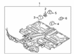 Diagram for Audi e-tron Quattro Floor Pan - 4KE-803-061-C