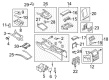 Diagram for 2010 Audi A4 Quattro Center Console - 8K0-863-244-E-1DH