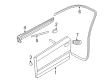 Diagram for 2006 Audi A3 Quattro Weather Strip - 8P4-831-721-C-28P