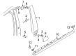 Diagram for 2010 Audi A3 Quattro Pillar Panels - 8P4-853-289-1P9