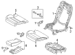 Diagram for 2017 Audi A8 Quattro Seat Cushion Pad - 4H0-885-375-F