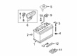 Diagram for 2022 Audi A8 Quattro Battery Hold Downs - 4N0-813-550-E