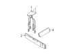 Diagram for 2002 Audi A4 Quattro Antenna - 8E5-035-503-C