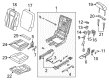 Diagram for 2023 Audi Q7 Seat Cushion Pad - 4M0-883-375-C
