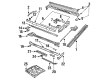 Diagram for 1993 Audi 90 Sunroof Motor - 893-877-795-A