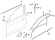Diagram for 2021 Audi A8 Quattro Door Moldings - 4N0-837-475-C-T94