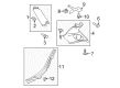 Diagram for 2010 Audi A4 Quattro Pillar Panels - 8K9-867-287-V95