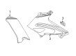 Diagram for 2022 Audi A4 allroad Pillar Panels - 8W9-867-288-B-1RO