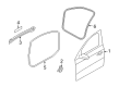 Diagram for 2010 Audi Q5 Weather Strip - 8R0-831-721-G