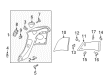 Diagram for 2014 Audi R8 Pillar Panels - 420-867-287-A-NU3