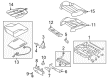 Diagram for 2010 Audi Q5 Seat Cushion Pad - 8R0-881-361-A