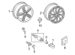 Diagram for 2022 Audi S8 Alloy Wheels - 4N0-601-025-AF