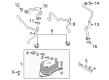 Diagram for 2010 Audi R8 Oil Cooler Hose - 420-115-689-T