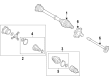 Diagram for 2022 Audi e-tron Quattro Axle Shaft - 0MA-409-344-A