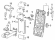 Diagram for 2022 Audi Q5 PHEV Seat Cushion Pad - 80A-885-873-C-25D