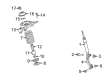 Diagram for 2010 Audi A5 Quattro Coil Springs - 8K0-411-105-DS