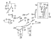 Diagram for 2009 Audi Q7 Pillar Panels - 4L0-867-233-D-J54