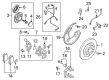 Diagram for 2012 Audi A5 Quattro Brake Dust Shield - 8K0-615-611-B