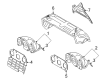 Diagram for 2010 Audi Q7 Exhaust Heat Shield - 03H-253-035-AA