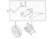 Diagram for 2005 Audi A8 Quattro Thermostat Gasket - 07D-121-666-A