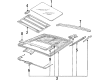 Diagram for 1990 Audi Coupe Quattro Weather Strip - 895-877-297