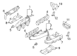 Diagram for 2012 Audi A7 Quattro Exhaust Manifold - 06E-253-032-P