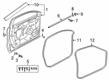 Diagram for 2022 Audi Q3 Weather Strip - 83A-837-911-A