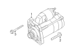 Diagram for 2012 Audi A8 Quattro Starter - 07L-911-021-X