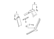 Diagram for 2002 Audi A4 Quattro Pillar Panels - 8E9-867-287-B-1BG