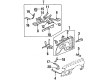 Diagram for 1987 Audi 5000 Battery Trays - 443-805-213-B